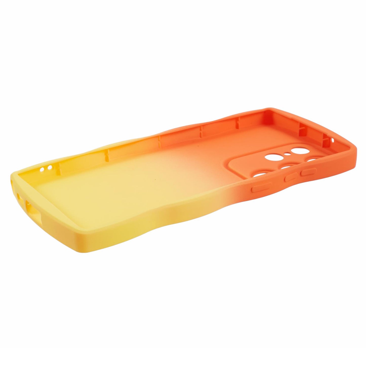 JTW Series Orange/Yellow Phone Case Gradient Dual Colour TPU Cover - For Samsung Galaxy S24 Ultra