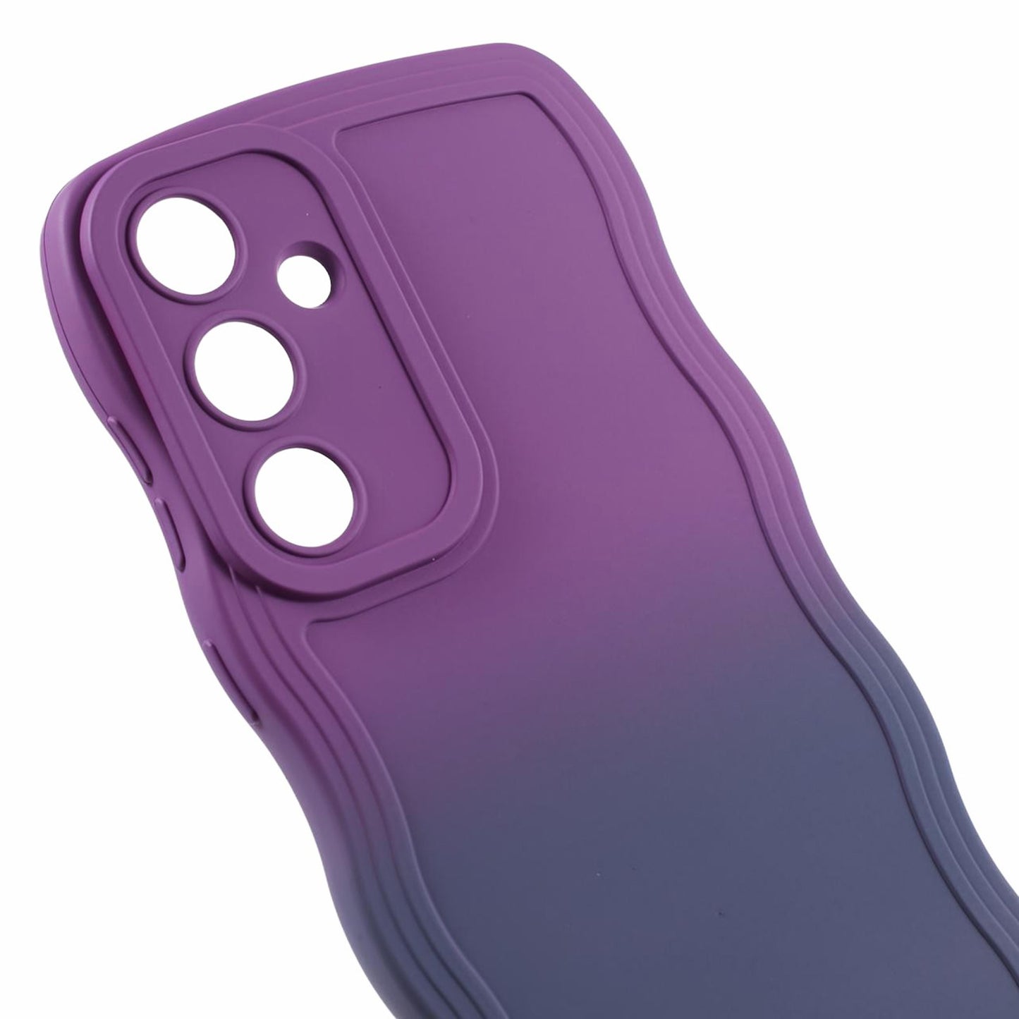 JTW Series Purple/Lavender Grey Phone Case Gradient Dual Colour TPU Cover - For Samsung Galaxy S24