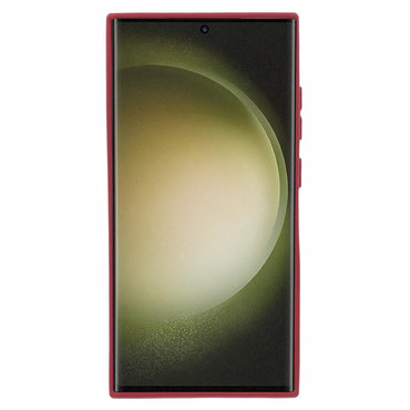 TMT Series Red Case Slim-Fit TPU Soft Lining Phone Cover - Samsung Galaxy S24 Ultra