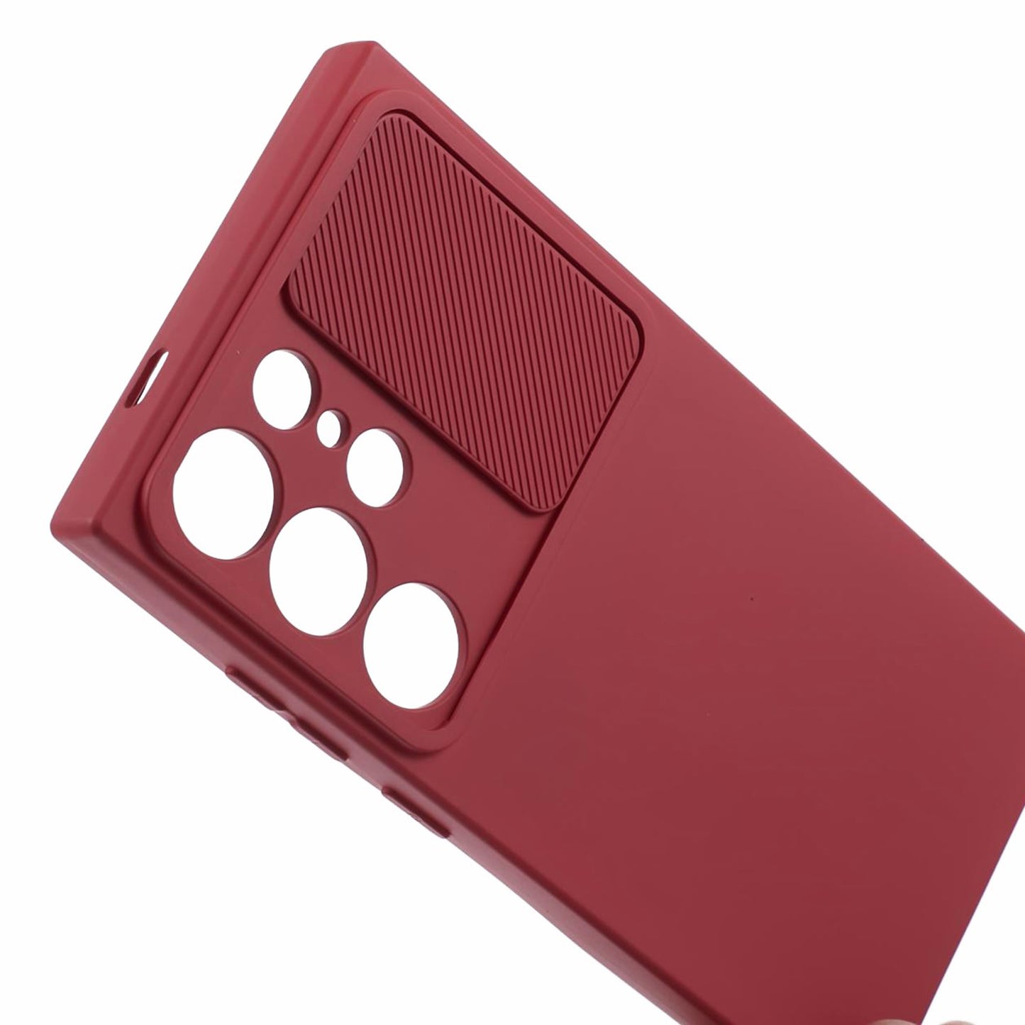 TMT Series Red Case Slim-Fit TPU Soft Lining Phone Cover - Samsung Galaxy S24 Ultra