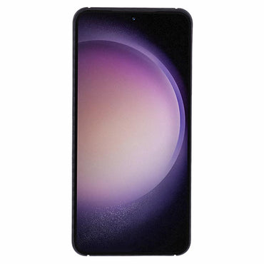 Aramid Fiber Case 1500D Carbon Fiber Texture Anti-Drop Black Phone Cover - For Samsung Galaxy S24+