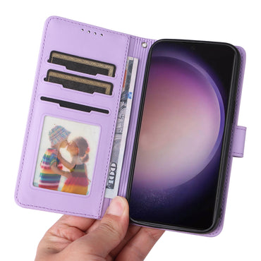 BETOPNICE Leather Case Magnetic Detachable Purple Phone Cover - For Samsung Galaxy S24 Ultra