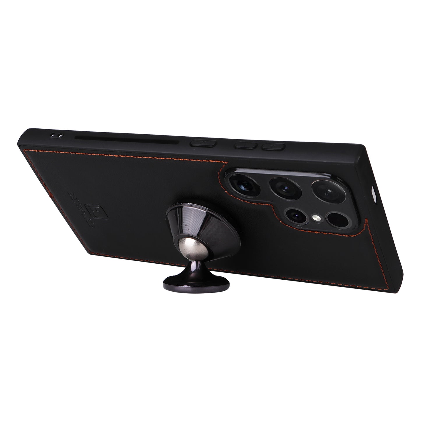 BETOPNICE Leather Case Magnetic Detachable Black Phone Cover - For Samsung Galaxy S24 Ultra