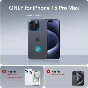 ESR Boost Kickstand Case - For iPhone 15 Pro Max - mosaccessories