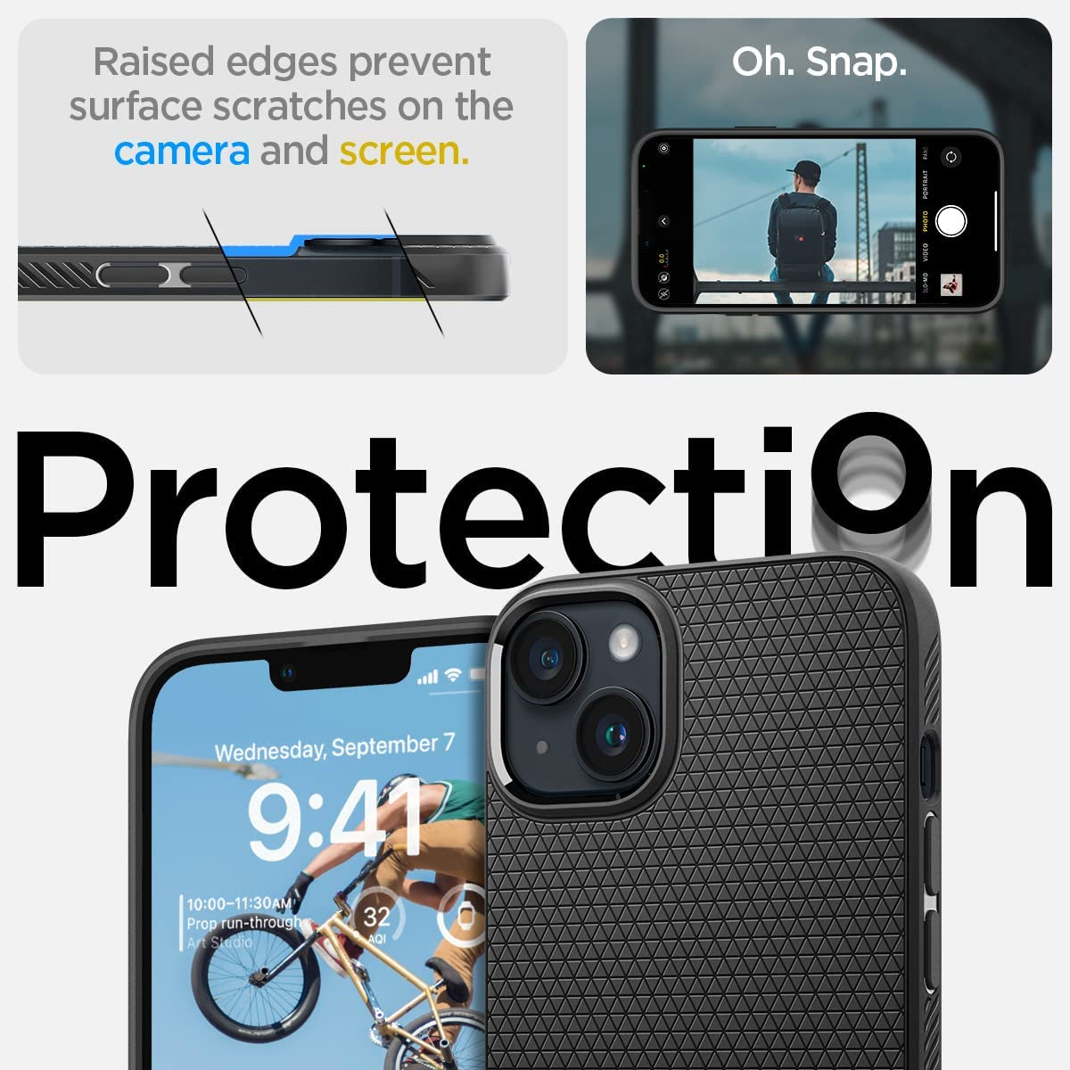 Spigen Liquid Air Case - For iPhone 14 Plus - mosaccessories