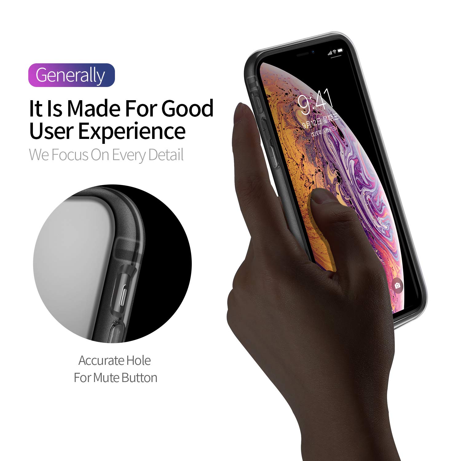 Dux Ducis Light Series Grey Case - For iPhone XR - mosaccessories