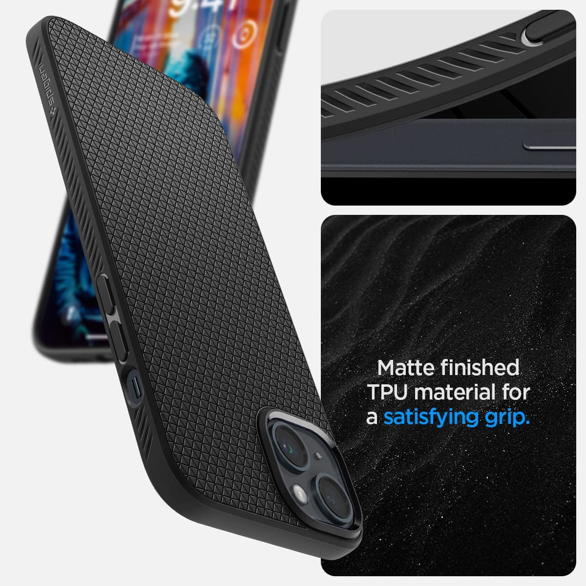 Spigen Liquid Air Case - For iPhone 14 Plus - mosaccessories
