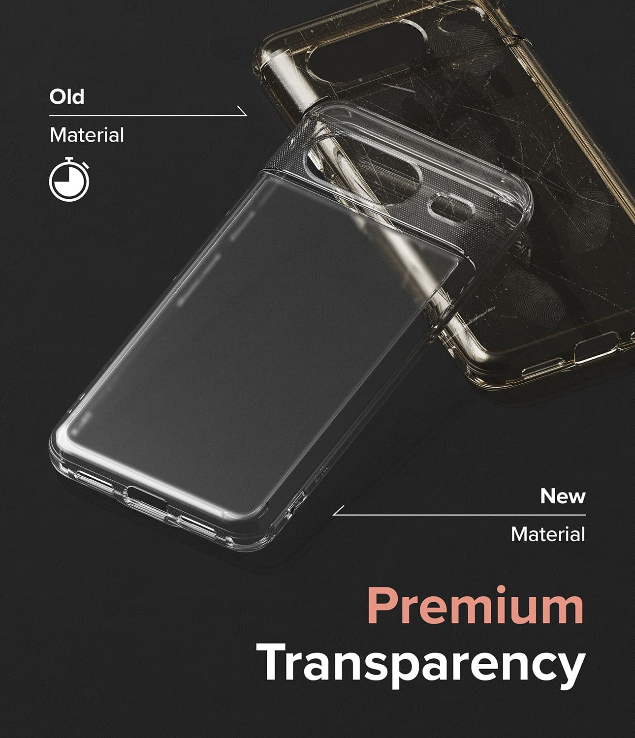 Ringke Fusion Clear Case - For Google Pixel 8