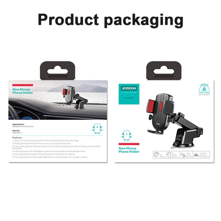 JOYROOM JR-OK3 In Car Phone Holder Packaging