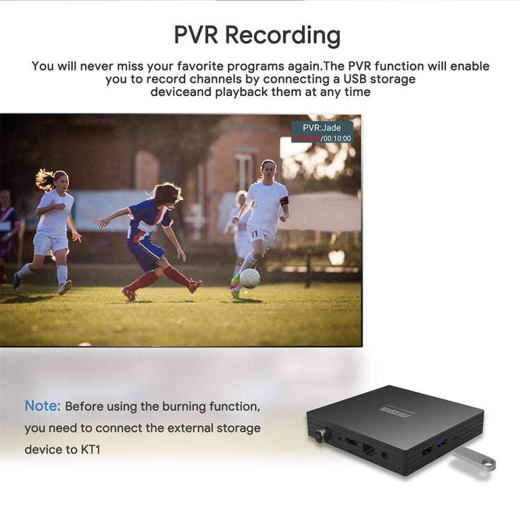 Mecool KT1 DVB S2 Android 10.0 Smart TV Set Top Box (UK Plug) - mosaccessories