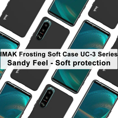 Imak UC-3 Series Frosted Black TPU Case - For Sony Xperia 5 III at MosAccessories