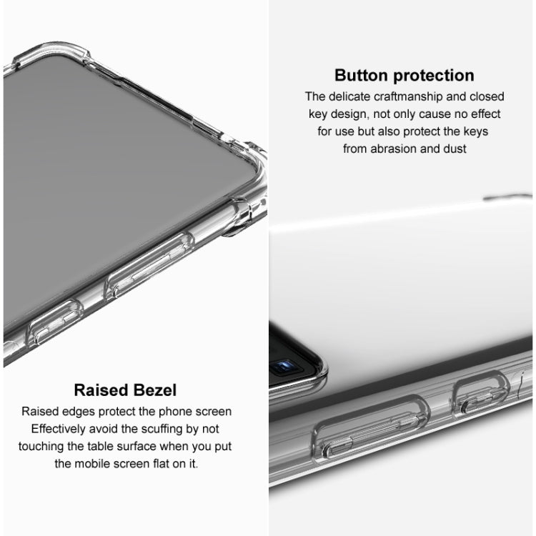 Imak Shockproof Airbag TPU Clear Case - For OnePlus 10 Pro - mosaccessories