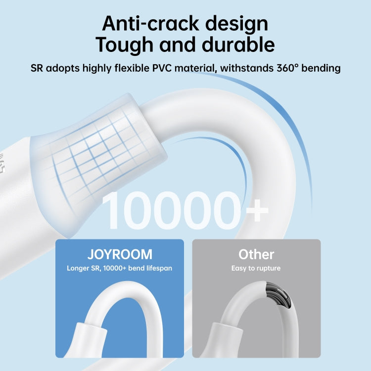 JOYROOM S-UC027A9 3A USB-A to USB-C Fast Charging Data Cable 2m - mosaccessories