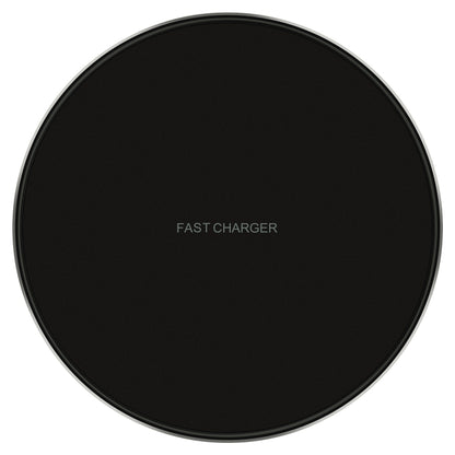 Ulefone UF005 15W Round Fast Charging Black Qi Wireless Charger Pad - MosAccessories.co.uk