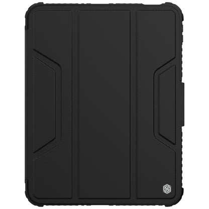 Nillkin Bumper Pro Black PU Leather Tablet Case - For iPad 10.9" (2022) - MosAccessories.co.uk