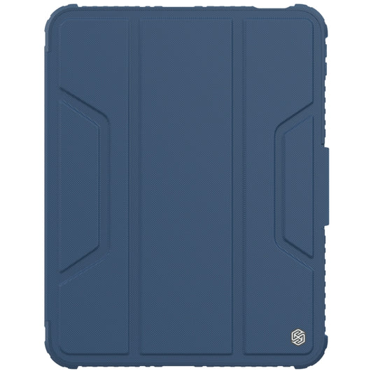 Nillkin Bumper Pro Blue PU Leather Tablet Case - For iPad 10.9" (2022) - MosAccessories.co.uk