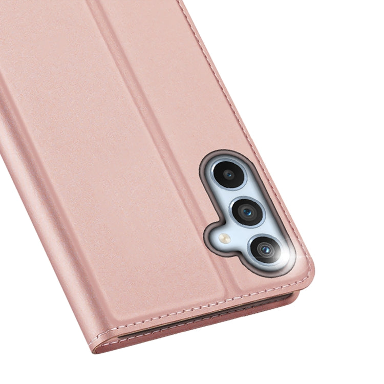 Dux Ducis Skin Pro Flip Rose Gold Case - For Samsung Galaxy A54 - mosaccessories