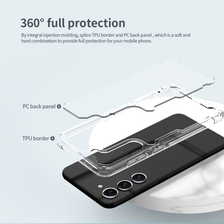 Nillkin Nature Pro TPU + PC Clear Case - For Samsung Galaxy S23+ - mosaccessories