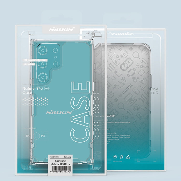 Nillkin Nature Pro TPU + PC Clear Case - For Samsung Galaxy S23+ - mosaccessories