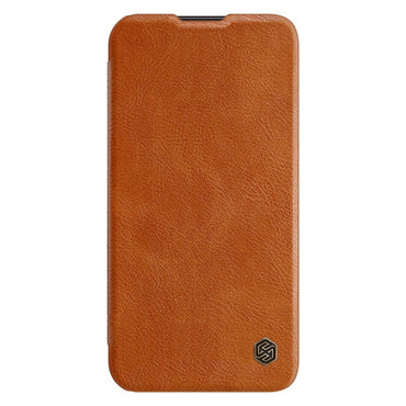 Nillkin Qin Pro Series Leather Flip Case - For Samsung Galaxy S23 - mosaccessories