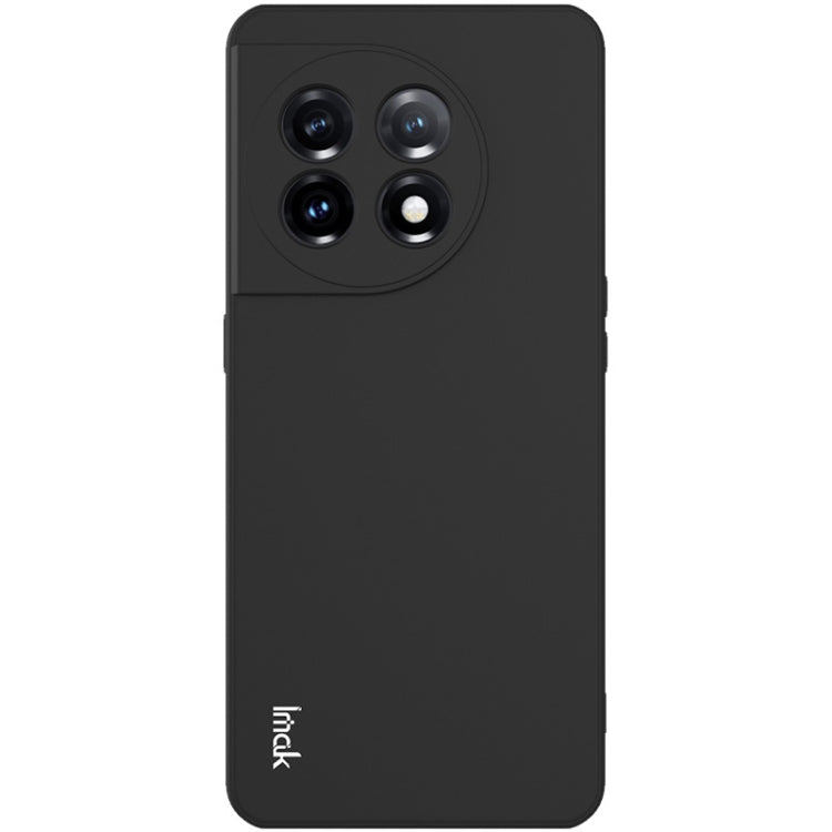 Imak UC-4 Series Straight Edge TPU Soft Black Case - For OnePlus 11 - mosaccessories