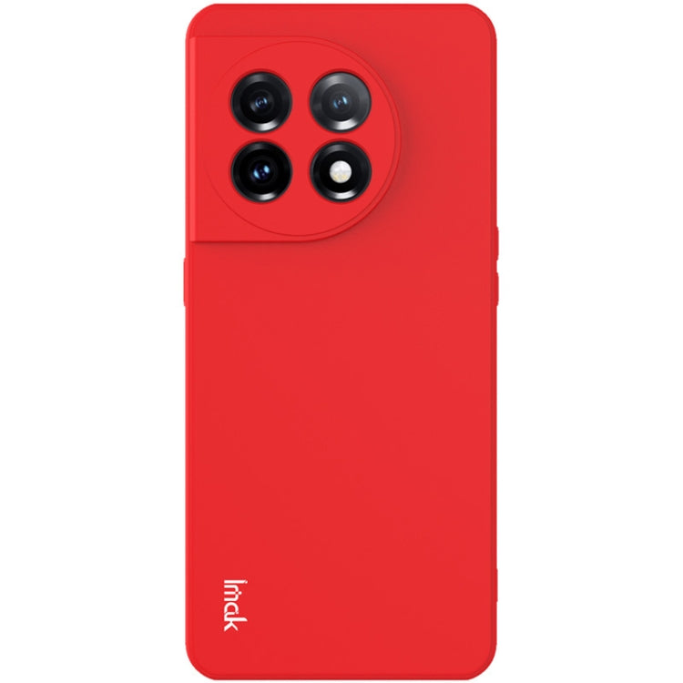 Imak UC-4 Series Straight Edge TPU Soft Red Case - For OnePlus 11 - mosaccessories