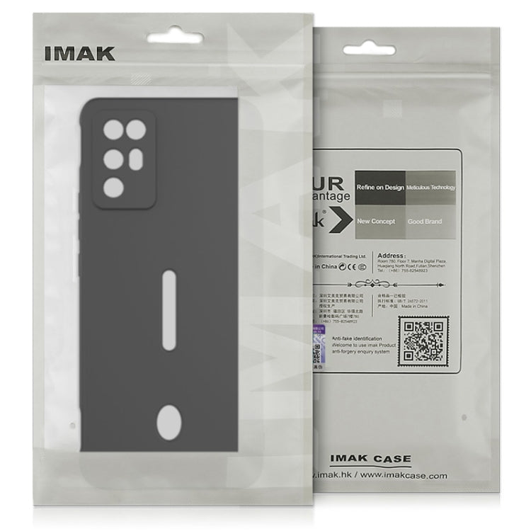 Imak UC-4 Series Straight Edge TPU Soft Black Case - For OnePlus 11 - mosaccessories