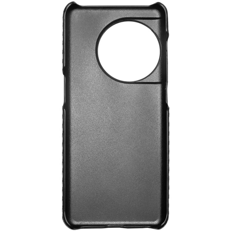 Imak Ruiyi Series Carbon Fiber PU + PC Black Case - For OnePlus 11 - mosaccessories