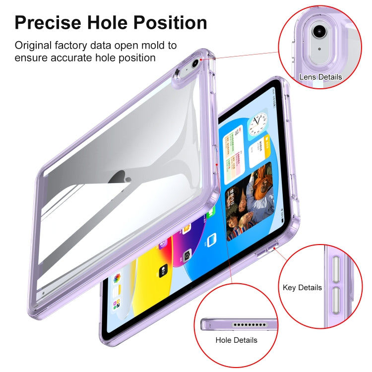 Transparent Acrylic Tablet Case - For iPad Air 5th Gen (2022) / 4th Gen (2020) - mosaccessories