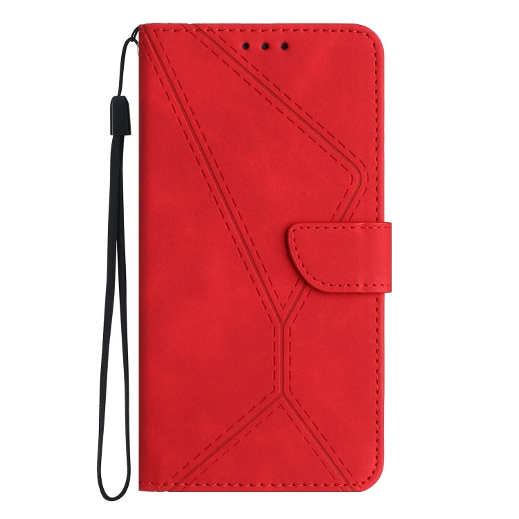 Stitching Embossed PU Leather Phone Case - For Oppo Reno9 / Reno9 Pro - mosaccessories