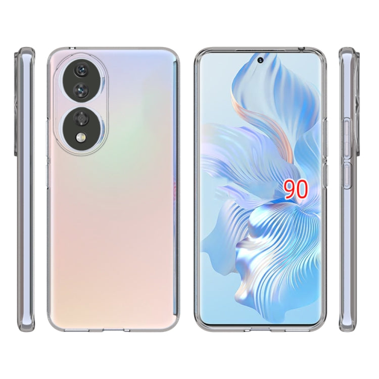 TPU Gel Clear Shockproof Case - For Honor 90 - mosaccessories