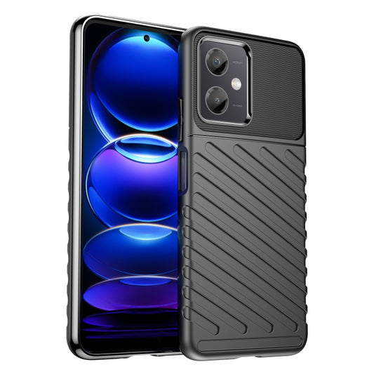 Thunderbolt Shockproof TPU Protective Soft Phone Case - For Xiaomi Redmi Note 12R Pro - mosaccessories