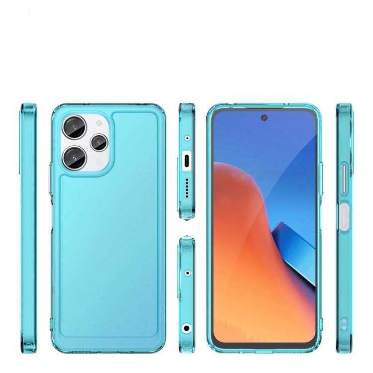 Candy Series TPU Blue Phone Case - For Xiaomi Redmi 12 - mosaccessories