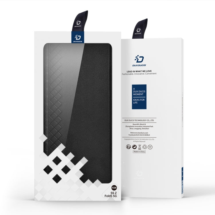 Dux Ducis Bril Series PU + TPU Phone Case (Packaging) - For Samsung Galaxy Z Fold5 - MosAccessories.co.uk