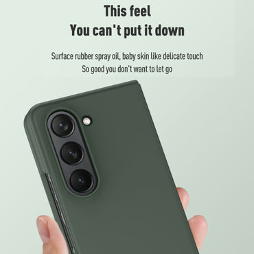 Skin Feel Shockproof PC Protective Phone Case - For Samsung Galaxy Z Fold5 - mosaccessories