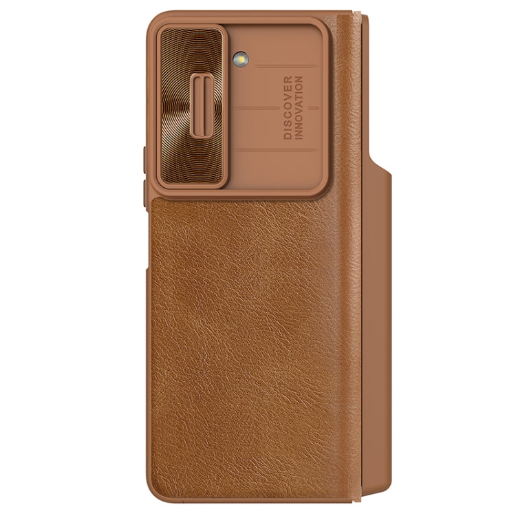 Nillkin QIN Series Pro Leather Phone Case - For Samsung Galaxy Z Fold5 - MosAccessories.co.uk