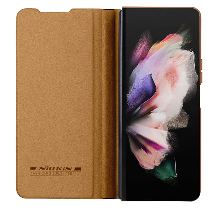 Nillkin QIN Series Pro Leather Phone Case - For Samsung Galaxy Z Fold5 - MosAccessories.co.uk