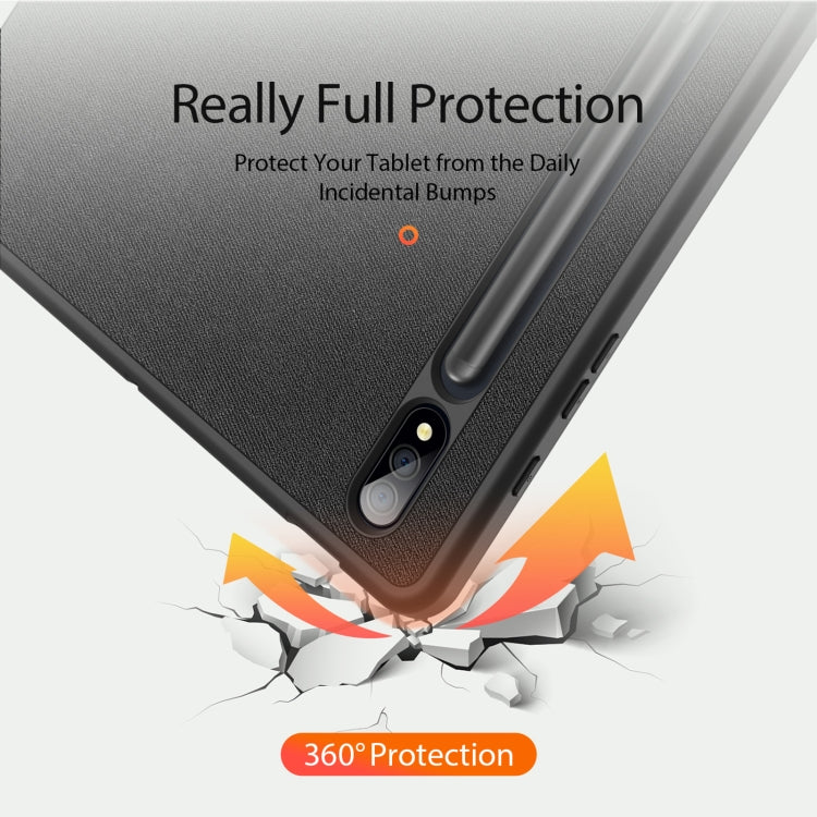 Dux Ducis Domo Series Tri-Fold Smart Tablet Case - For Samsung Galaxy Tab S9+ - mosaccessories