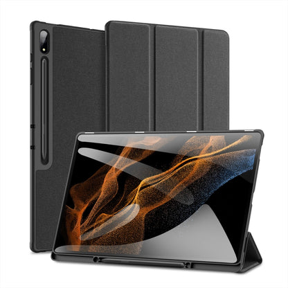 Dux Ducis Domo Series Tri-Fold Smart Tablet Case - For Samsung Galaxy Tab S9 Ultra - mosaccessories