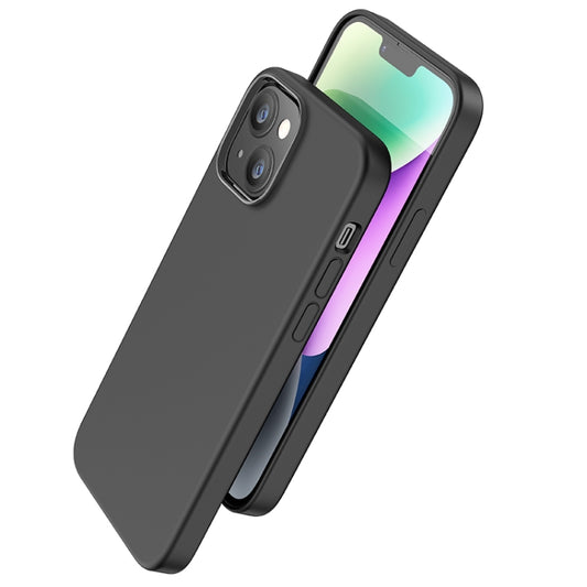 hoco Pure Series Magnetic Liquid Silicone Phone Case - For iPhone 15 - mosaccessories