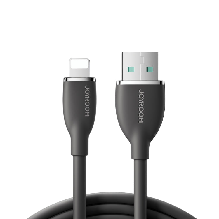 JOYROOM SA29-AL3 3A USB to 8 Pin 8-Pin Liquid Silicone Fast Charging Data Cable 2m - mosaccessories