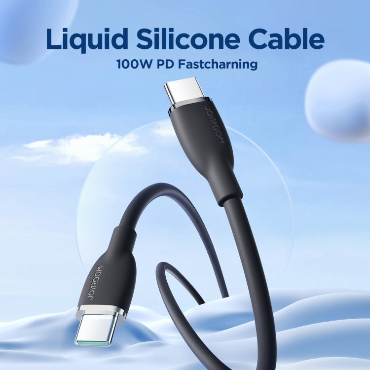 JOYROOM SA29-CC5 100W USB-C to USB-C Liquid Silicone Fast Charging Data Cable 2m - mosaccessories
