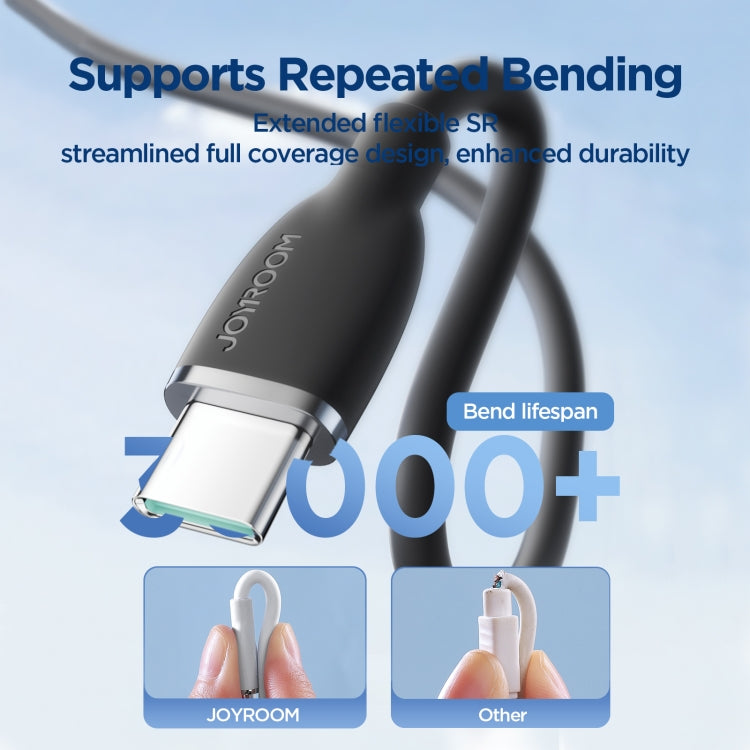 JOYROOM SA29-CC5 100W USB-C to USB-C Liquid Silicone Fast Charging Data Cable 2m - mosaccessories