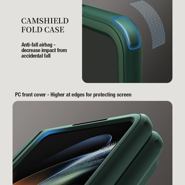 Nillkin Black Mirror Series CamShield PC Phone Case with Pen Slot - For Samsung Galaxy Z Fold5 - MosAccessories.co.uk