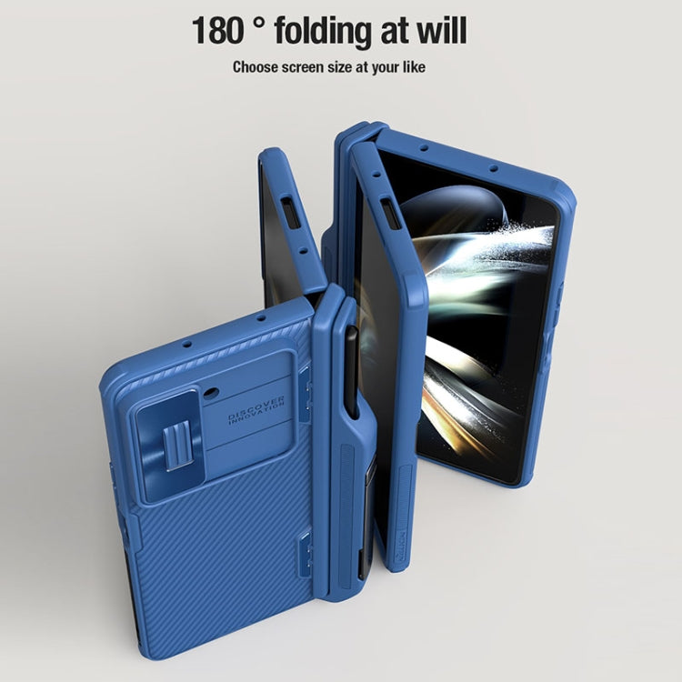 Nillkin Black Mirror Series CamShield PC Phone Case with Pen Slot - For Samsung Galaxy Z Fold5 - MosAccessories.co.uk