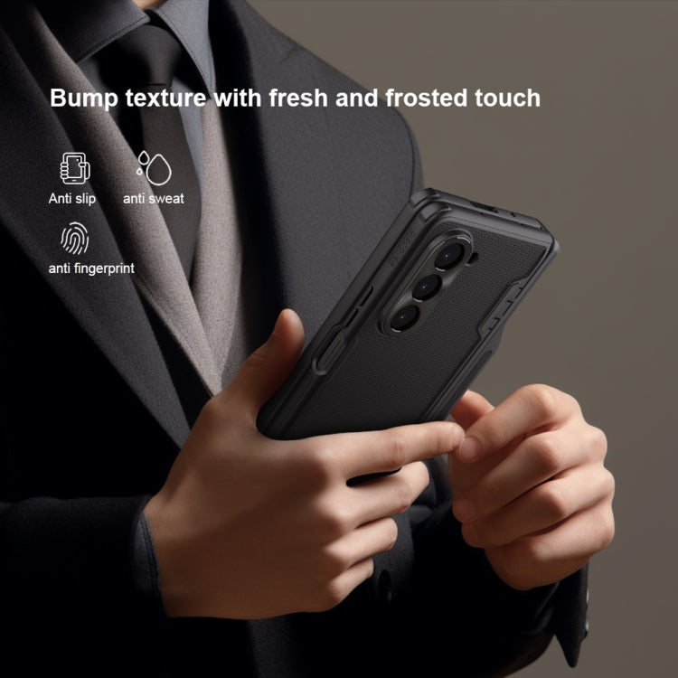 Nillkin Super Frosted Fold PC + TPU Phone Case with Pen Slot - For Samsung Galaxy Z Fold5 - MosAccessories.co.uk
