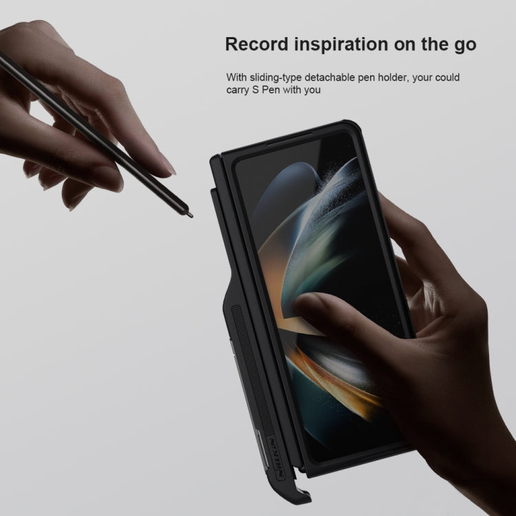 Nillkin Super Frosted Fold PC + TPU Phone Case with Pen Slot - For Samsung Galaxy Z Fold5 - MosAccessories.co.uk