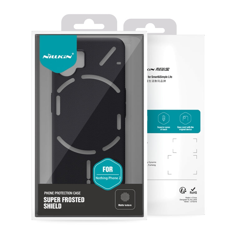 Nillkin Super Frosted Shield Phone Case - For Nothing Phone (2) - mosaccessories