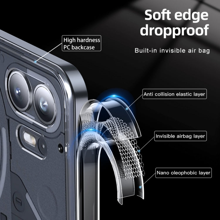 Armor Clear TPU Hard PC Phone Case - For Nothing Phone (2) - mosaccessories