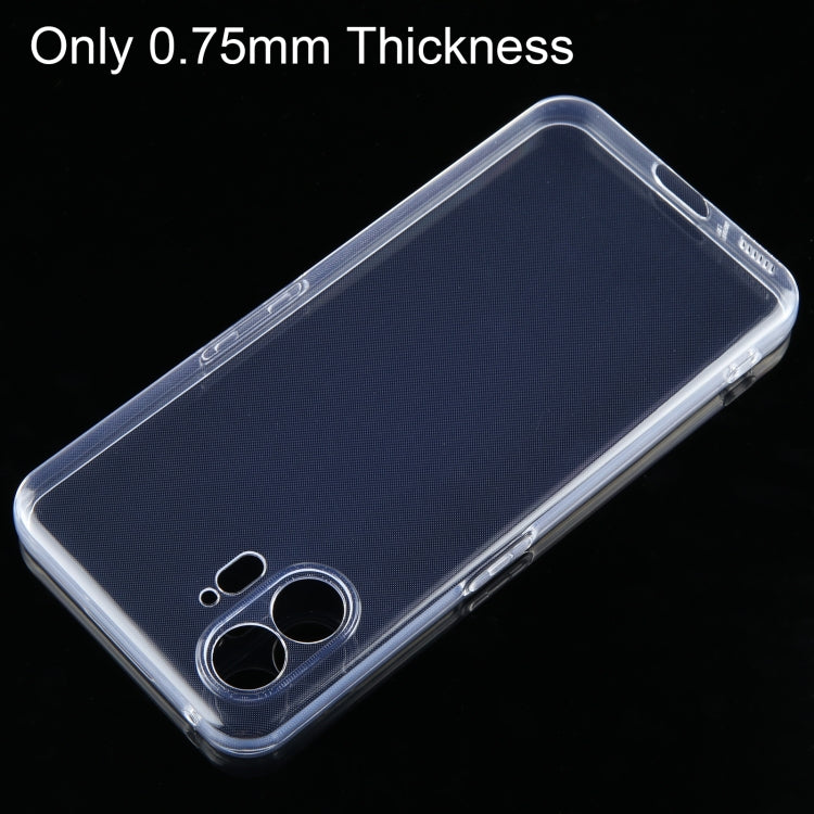 Ultra-thin Transparent Clear TPU Phone Case - For Nothing Phone (2) - mosaccessories